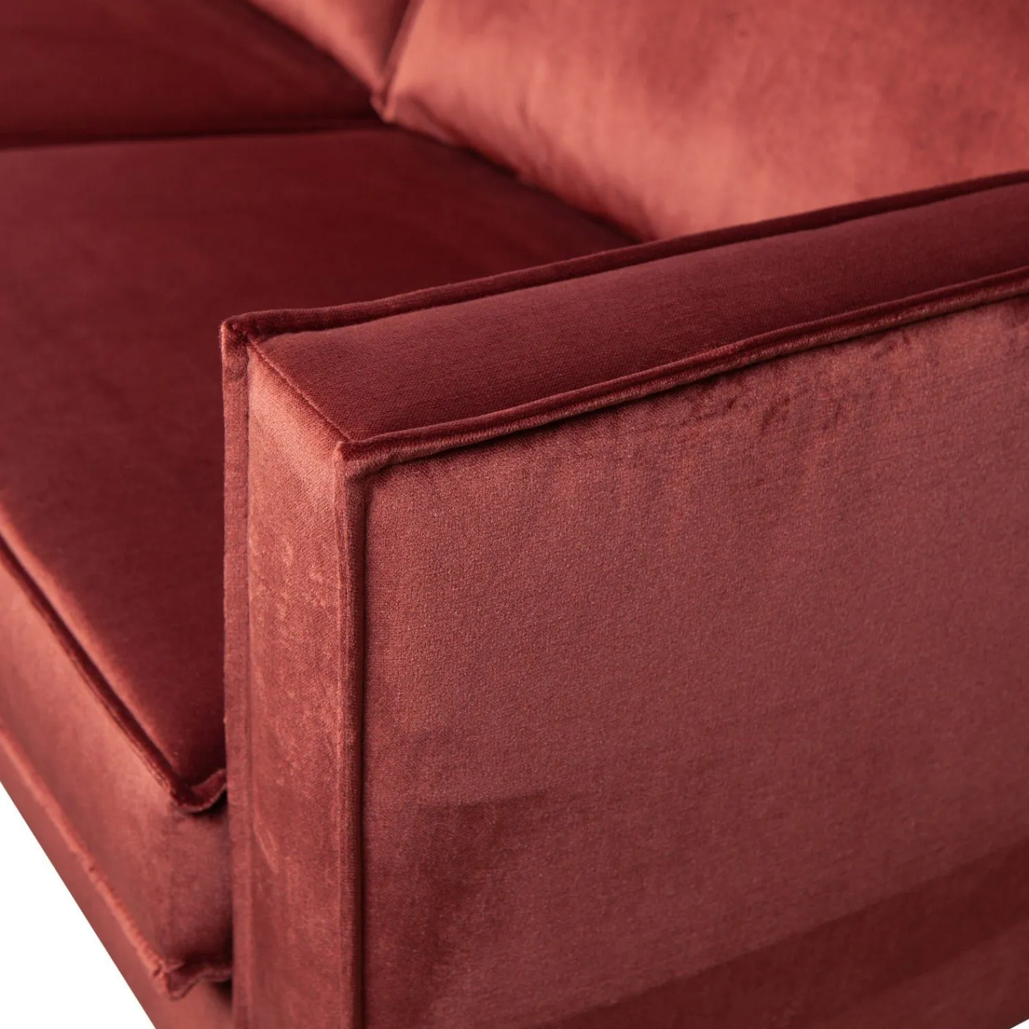 Hoekbanken-WOOOD Rodeo Links Loungebank Chestnut