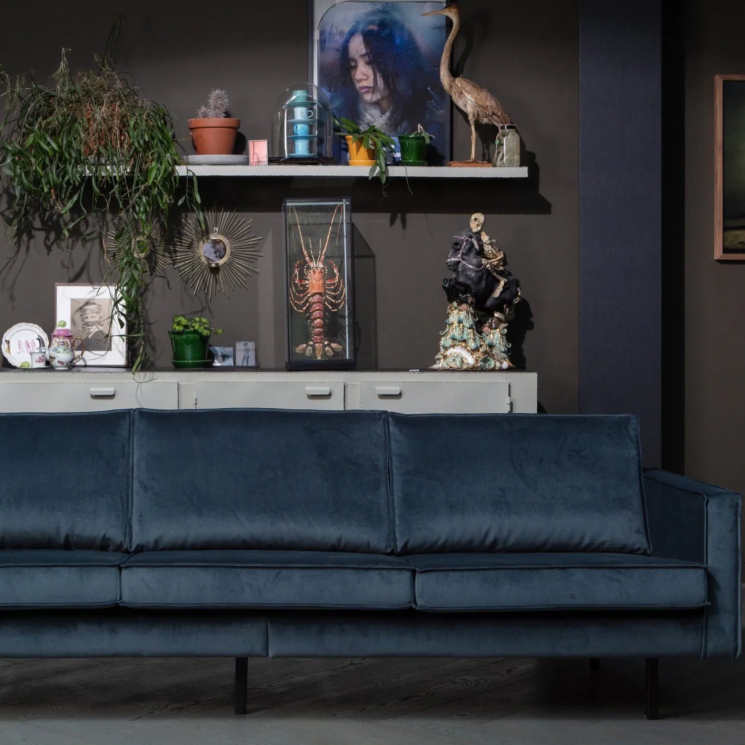Zitbanken-WOOOD Rodeo 3-Zitsbank Teal