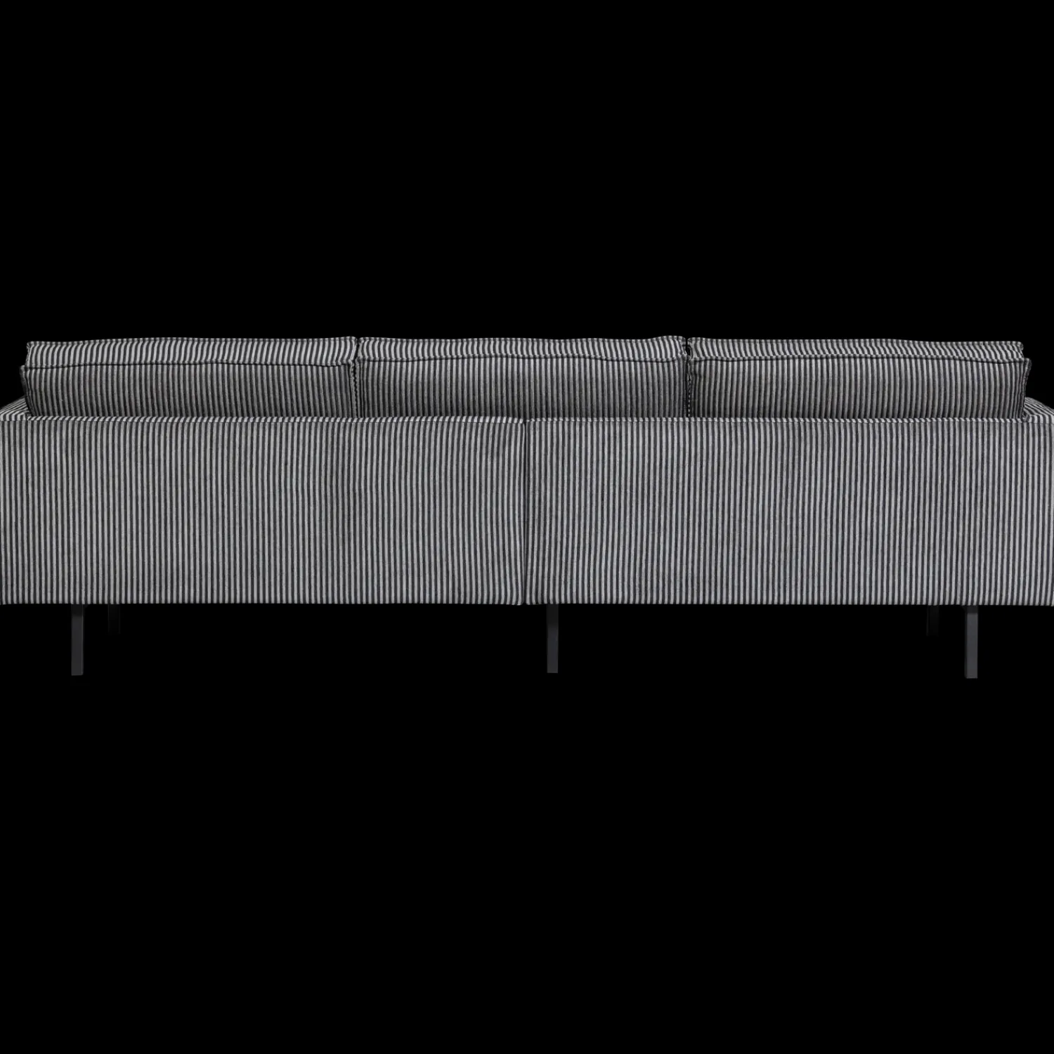 Zitbanken-WOOOD Rodeo 3-Zitsbank Black, Grey