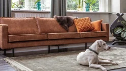 Zitbanken-WOOOD Rodeo 3-Zitsbank Cognac