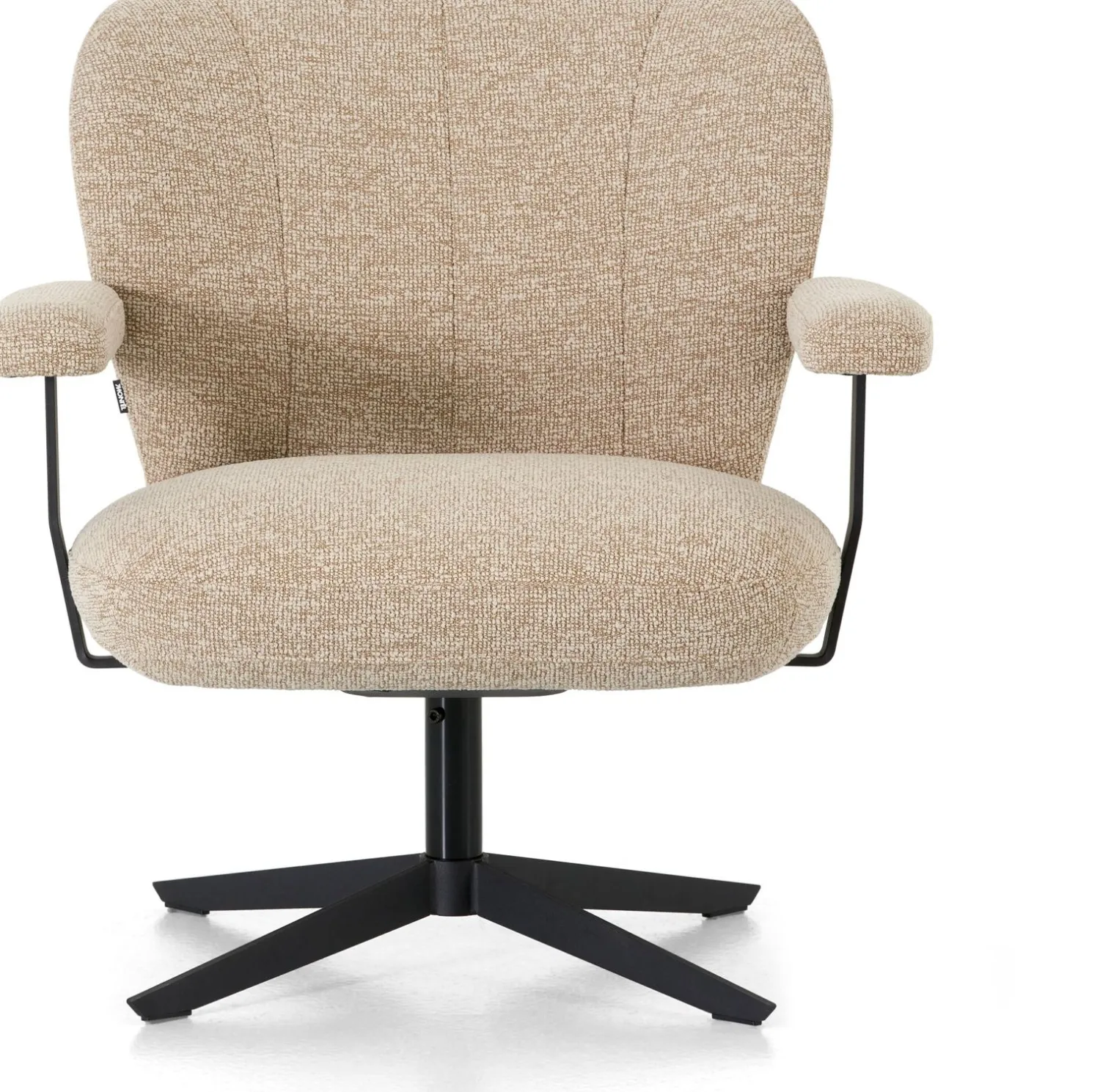 Draaifauteuils-Montèl Romi Draaifauteuil Sand