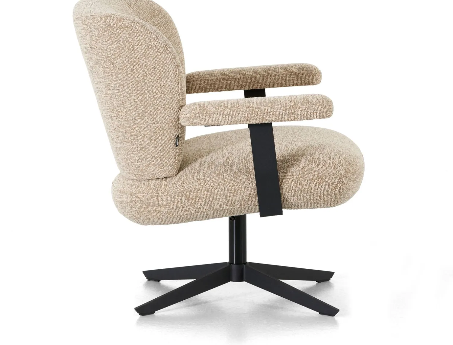 Draaifauteuils-Montèl Romi Draaifauteuil Sand