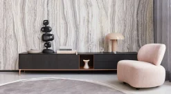 Dressoirs|Tv-Meubels-Saunaco Ron Tv-dressoir Smoked Oak