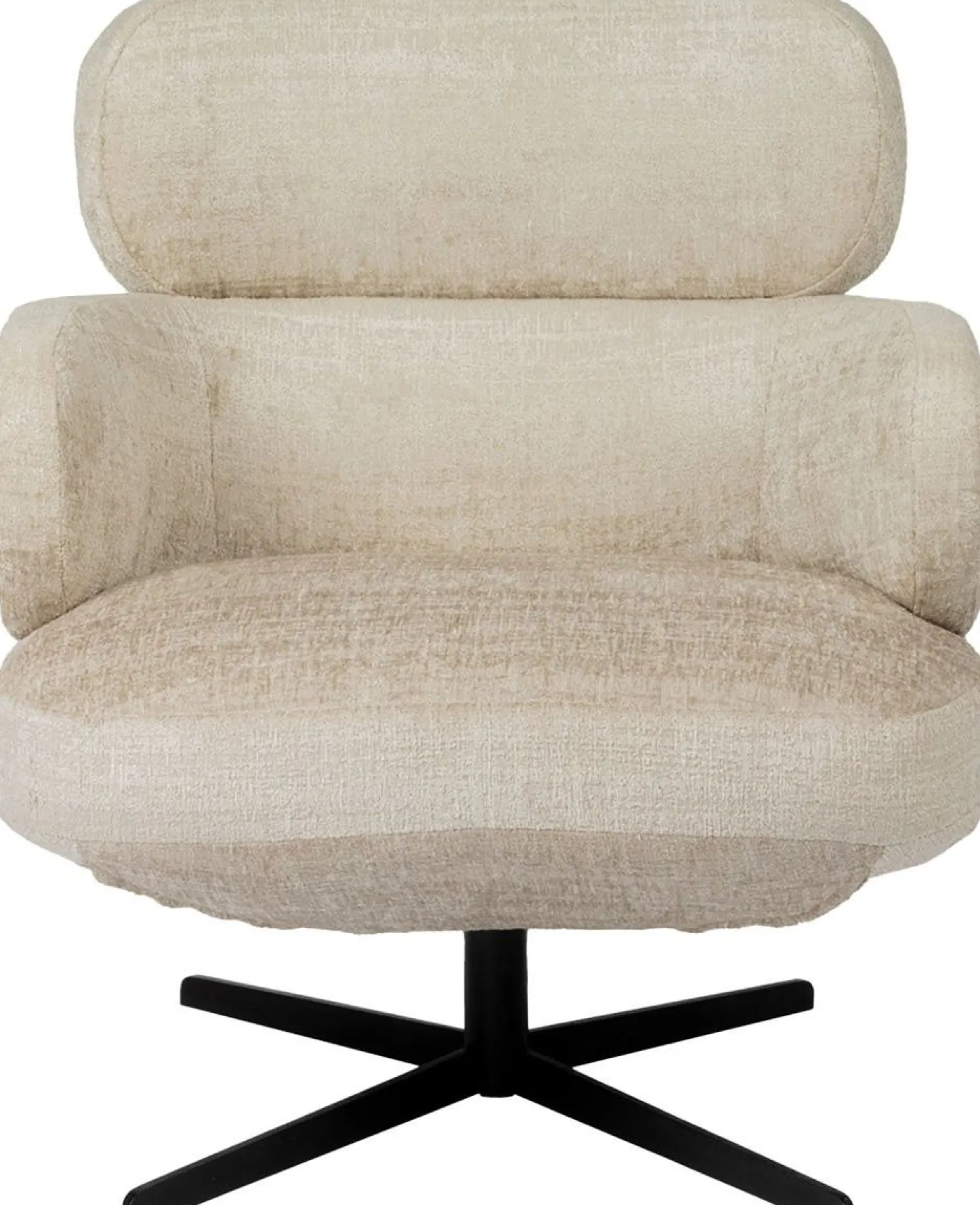 Draaifauteuils-Eijerkamp Collectie Ronja Fauteuil Ecru