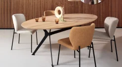 Houten Eettafels|Ovale Eettafels-Eijerkamp Collectie Room Eettafel Naturel