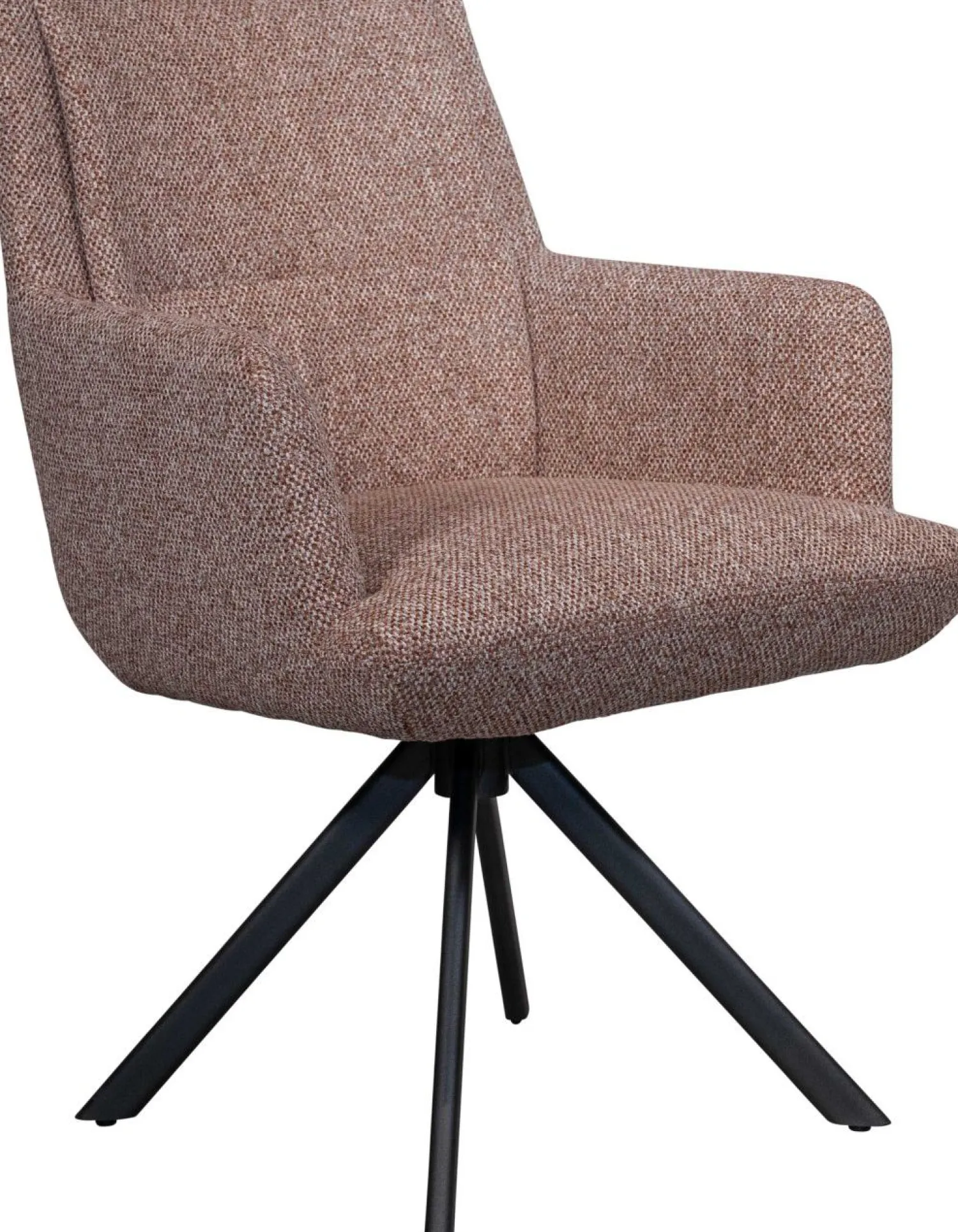 Design Stoelen|Eetkamerstoelen Met Armleuning-Bert Plantagie Rosie Eetkamerstoel Bruin