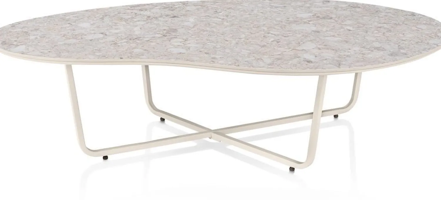 Organische Salontafels-XOOON Rota Salontafel Terrazzo