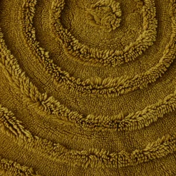 Vloerkleden|Wollen Vloerkleden-HKLIVING Round Woolen Rug Seaweed Vloerkleed Green