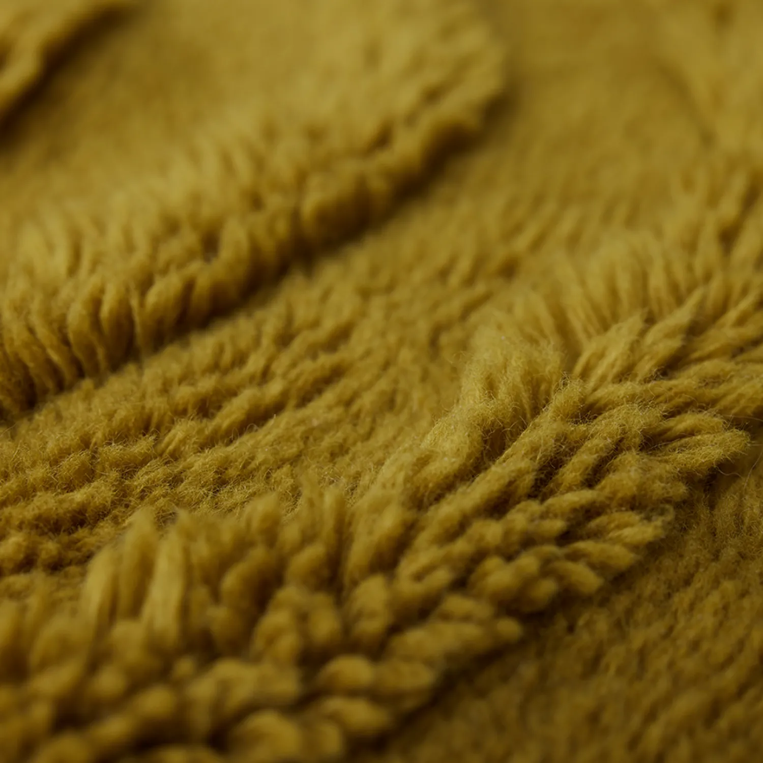 Vloerkleden|Wollen Vloerkleden-HKLIVING Round Woolen Rug Seaweed Vloerkleed Green