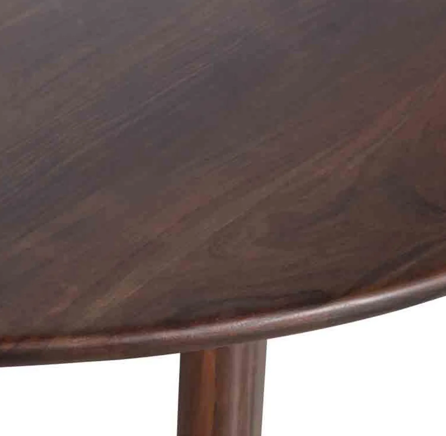 Houten Eettafels|Organische Eettafels-WOOOD Roundly Eettafel Walnut