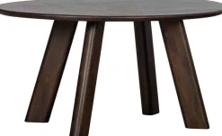 Houten Eettafels|Organische Eettafels-WOOOD Roundly Eettafel Walnut
