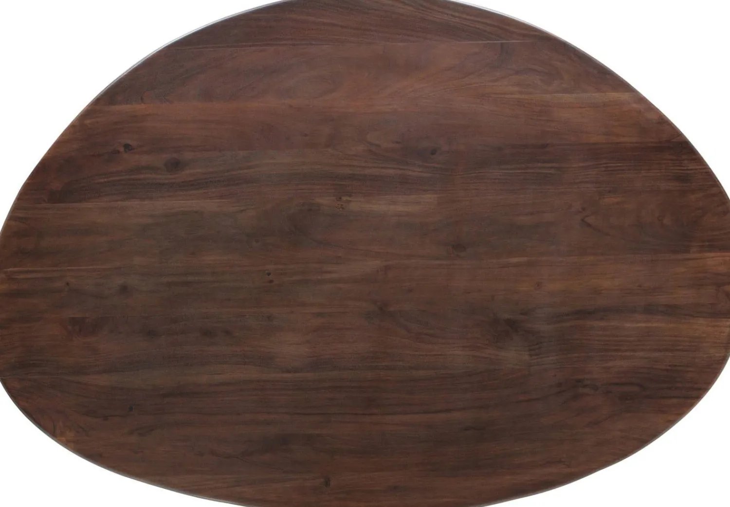 Houten Eettafels|Organische Eettafels-WOOOD Roundly Eettafel Walnut