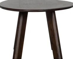 Houten Eettafels|Organische Eettafels-WOOOD Roundly Eettafel Walnut