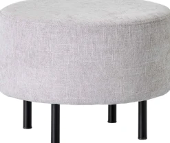 Hockers|Poefs-Montèl Rounds Hocker Silver