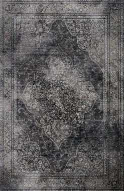 Vloerkleden-Dutchbone Rugged Vloerkleed DARK