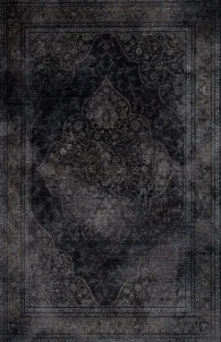 Vloerkleden-Dutchbone Rugged Vloerkleed DARK