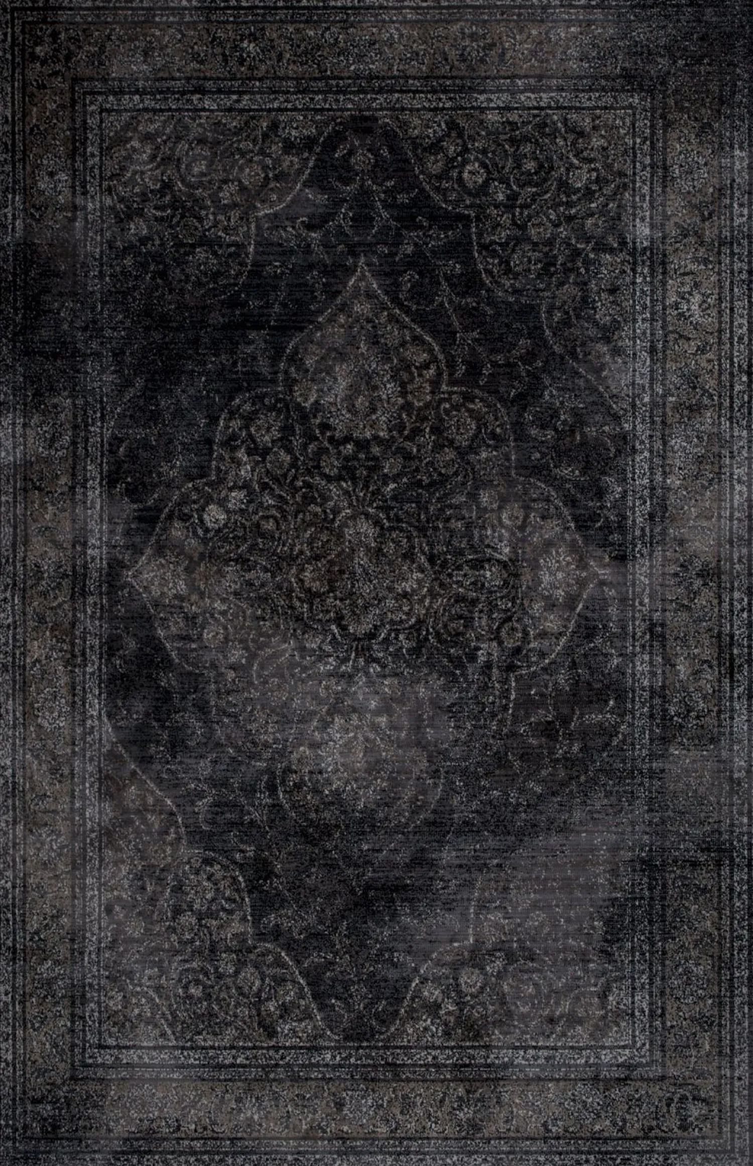 Vloerkleden-Dutchbone Rugged Vloerkleed DARK