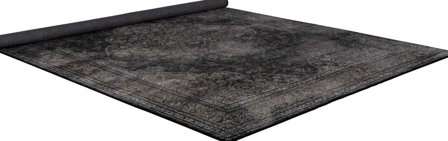 Vloerkleden-Dutchbone Rugged Vloerkleed DARK