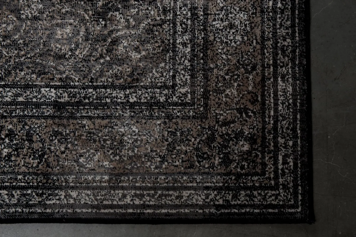 Vloerkleden-Dutchbone Rugged Vloerkleed DARK