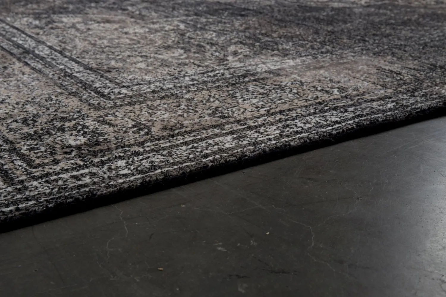 Vloerkleden-Dutchbone Rugged Vloerkleed DARK