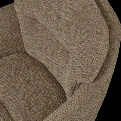 Eetkamerstoelen Met Armleuning-WOOOD Runa Eetkamerstoel Dark Sand