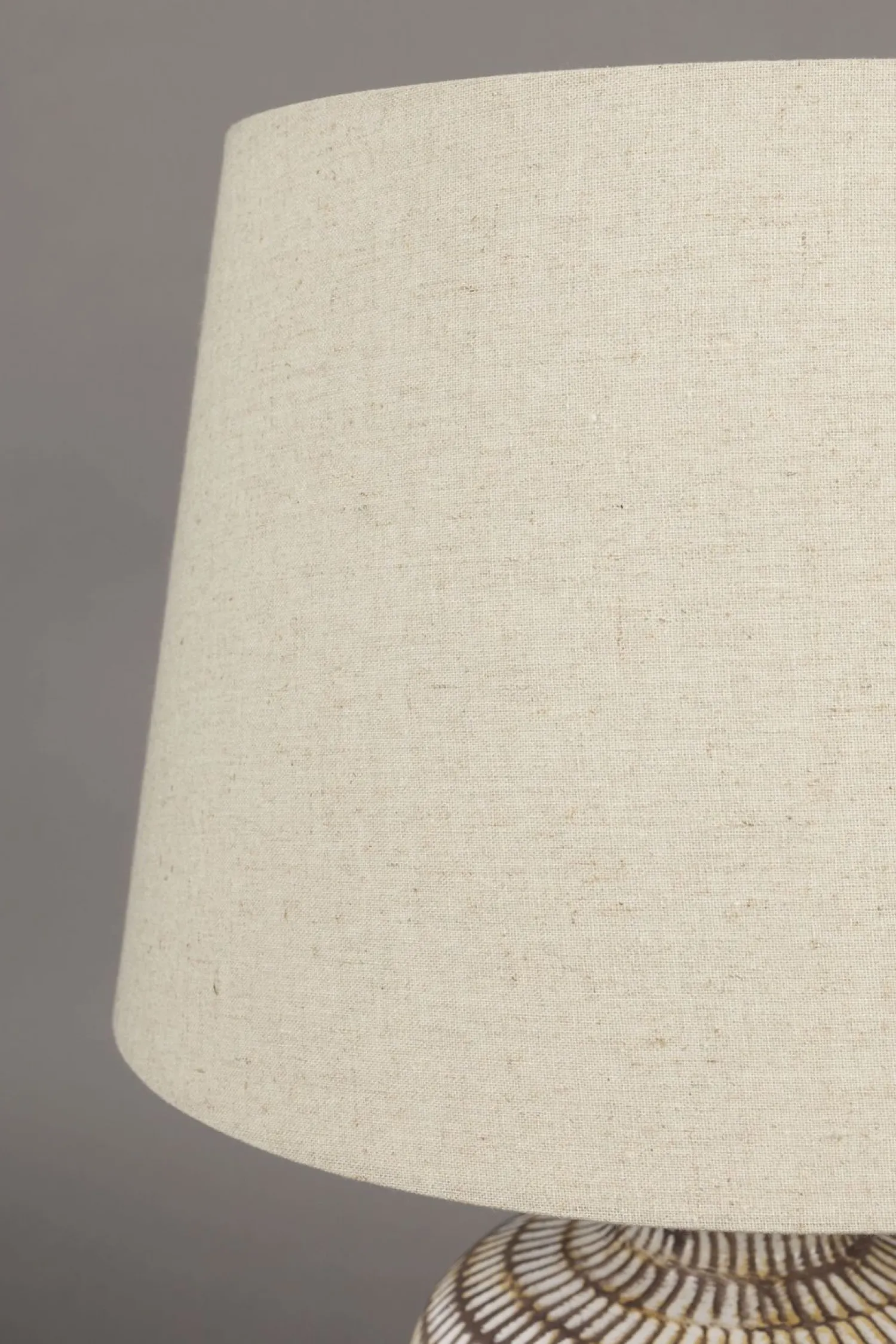 Tafellampen|Tafellampen-Dutchbone Russel Tafellamp Beige