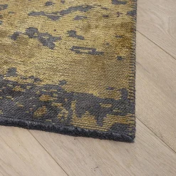 Vloerkleden|Rechthoekige Vloerkleden-Trendhopper Russel Vloerkleed Goud