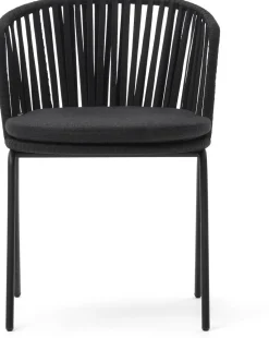 Tuinstoelen-Kave Home Saconca Tuinstoel Zwart