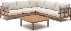 Loungesets-Kave Home Sacova Outdoor Loungeset Naturel, Beige