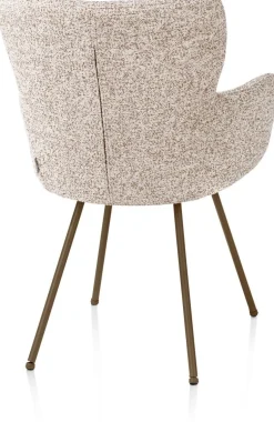 Eetkamerstoelen Met Armleuning-XOOON Sage Eetkamerstoel Koper