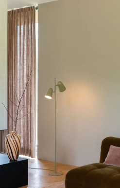 Moderne Vloerlampen|Vloerlampen-It's about RoMi Salamanca Vloerlamp Olive Green