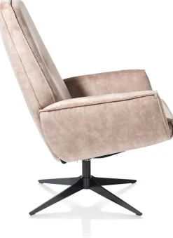 Relaxfauteuils-Henders en Hazel Salerno Relaxfauteuil Camel