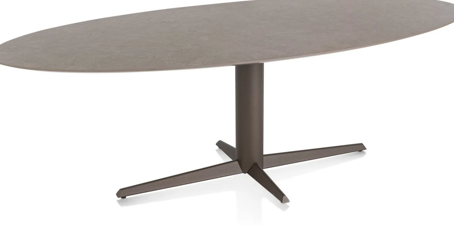 Ovale Eettafels-XOOON Saluti Eettafel Lava