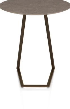 Industriële Bijzettafels-XOOON Salutina Laptoptafel Steelbrown