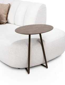 Industriële Bijzettafels-XOOON Salutina Laptoptafel Steelbrown