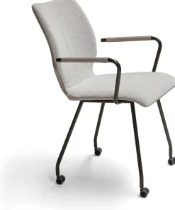 Eetkamerstoelen Met Armleuning-Bree's New World Santi Armstoel Naturel