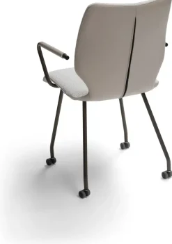 Eetkamerstoelen Met Armleuning-Bree's New World Santi Armstoel Naturel