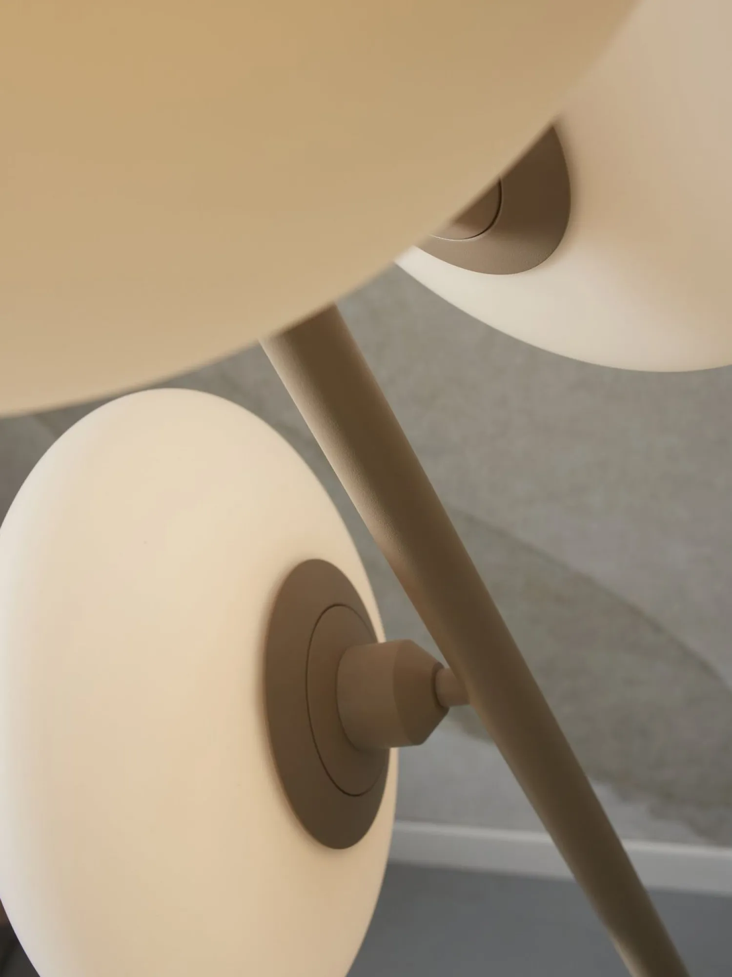 Vloerlampen|Vloerlampen-It's about RoMi Sapporo Vloerlamp White, Zand