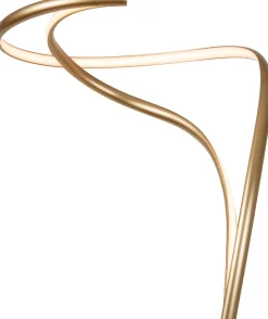 Vloerlampen|Vloerlampen-Lucide Sardana Vloerlamp Goud