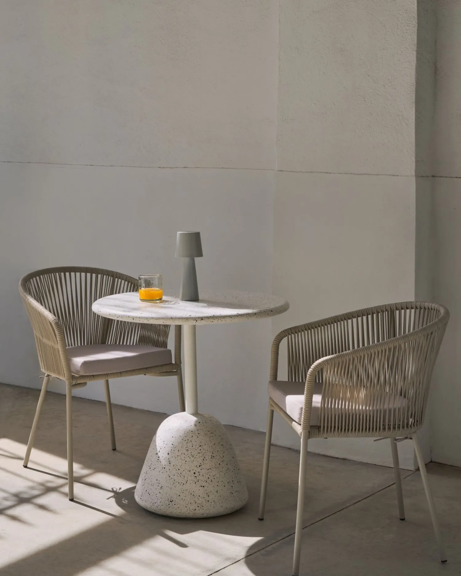 Tuintafels-Kave Home Saura Tuintafel Wit