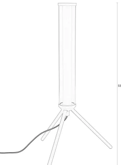 Tafellampen|Tafellampen-Zuiver Scotty (set van 4) Tafellamp Beige
