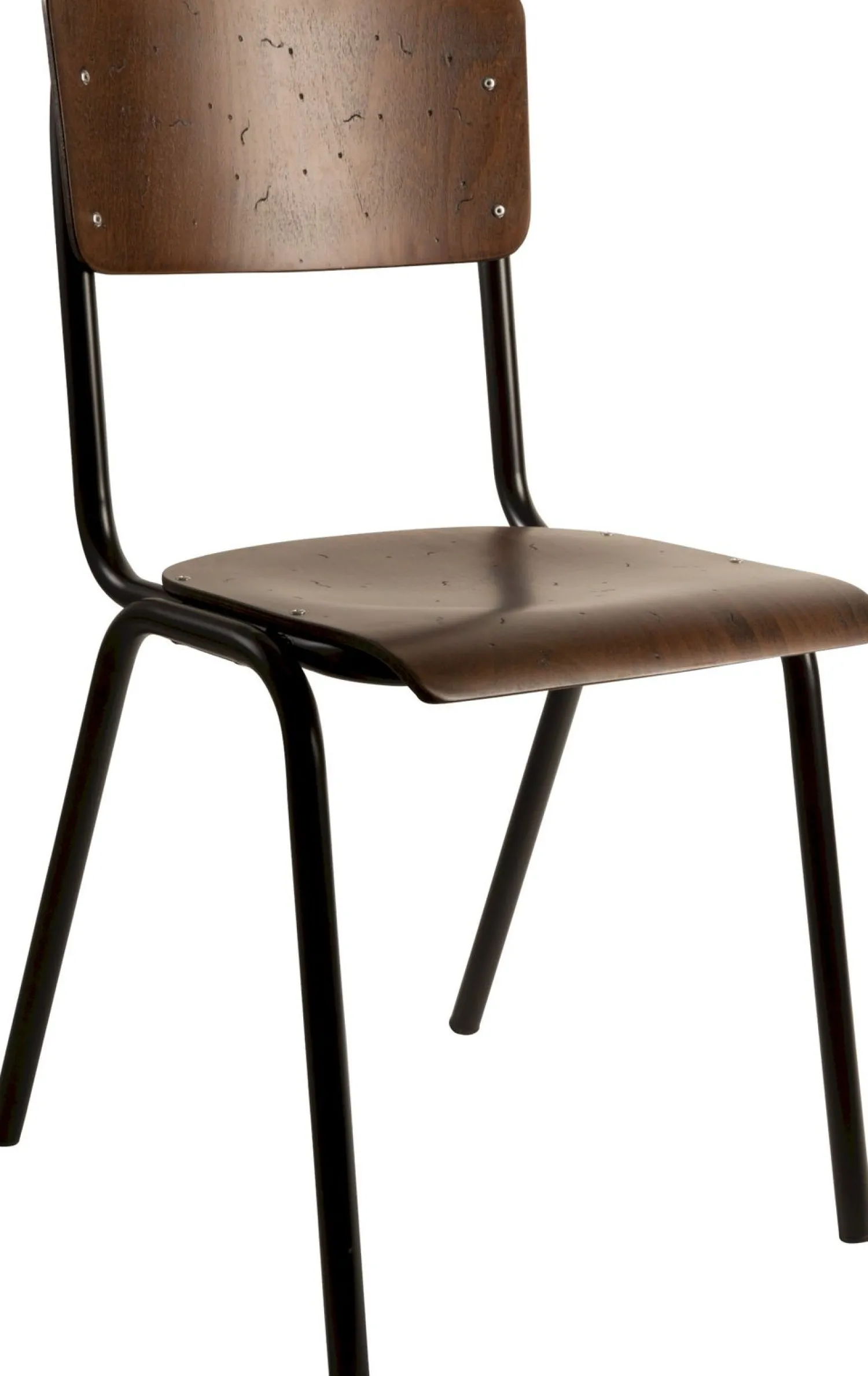 Eetkamerstoelen Zonder Armleuning-Dutchbone Scuola Eetkamerstoel
