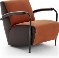 Leren Fauteuils|Design Fauteuils-Leolux Scylla Fauteuil Black