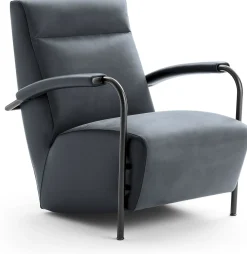 Design Fauteuils-Leolux Scylla Fauteuil Black