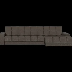Hoekbanken-WOOOD Second Date Chaise Longue Warm Grey
