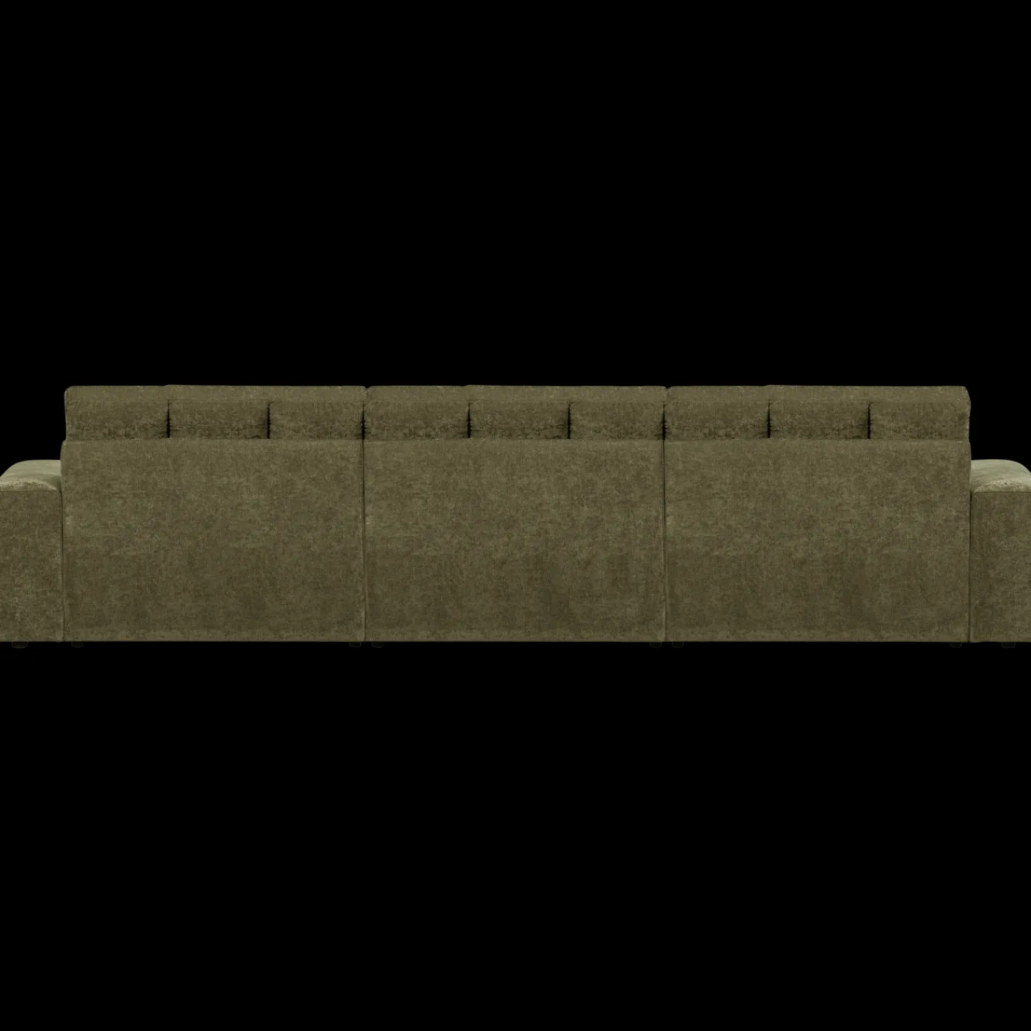 Hoekbanken-WOOOD Second Date Chaise Longue Green