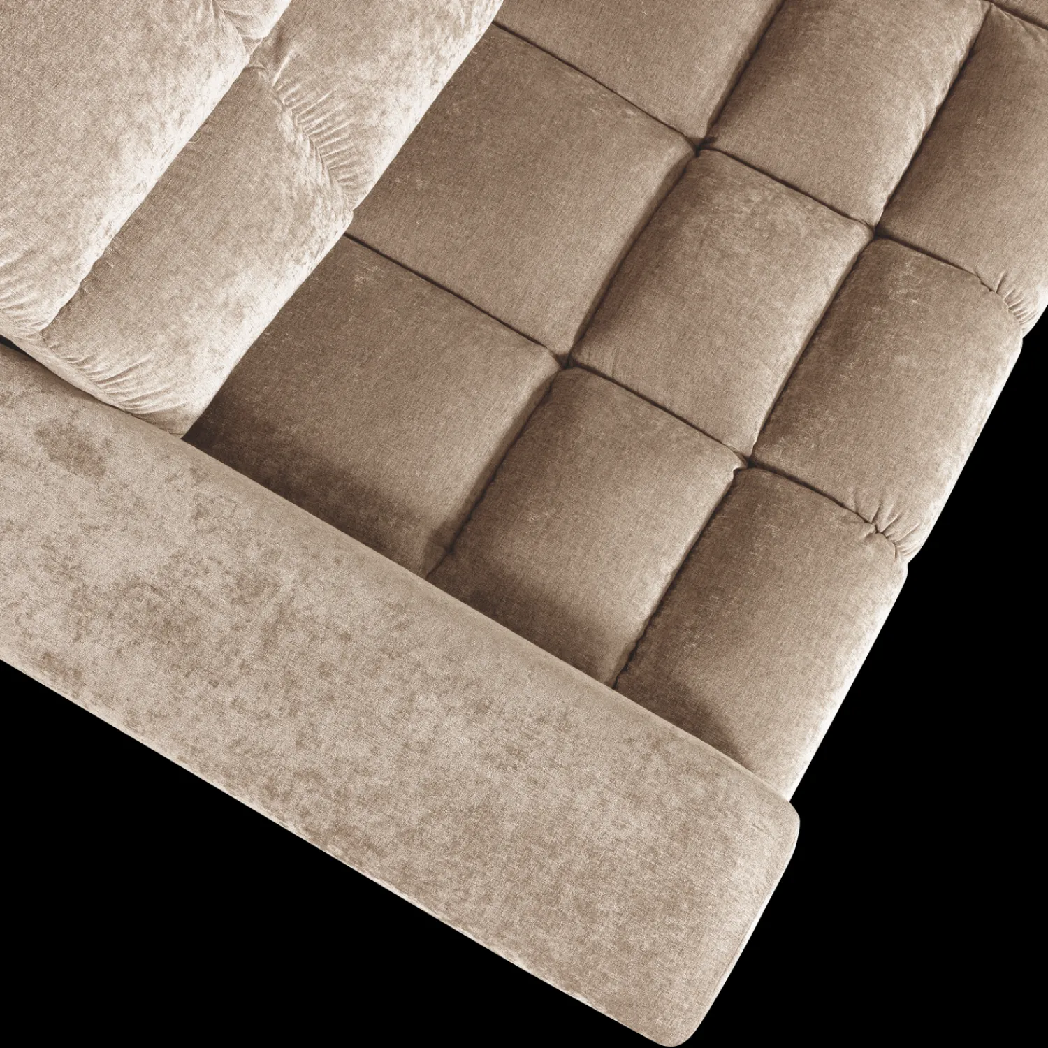 Hoekbanken-WOOOD Second Date Hoekbank Nougat