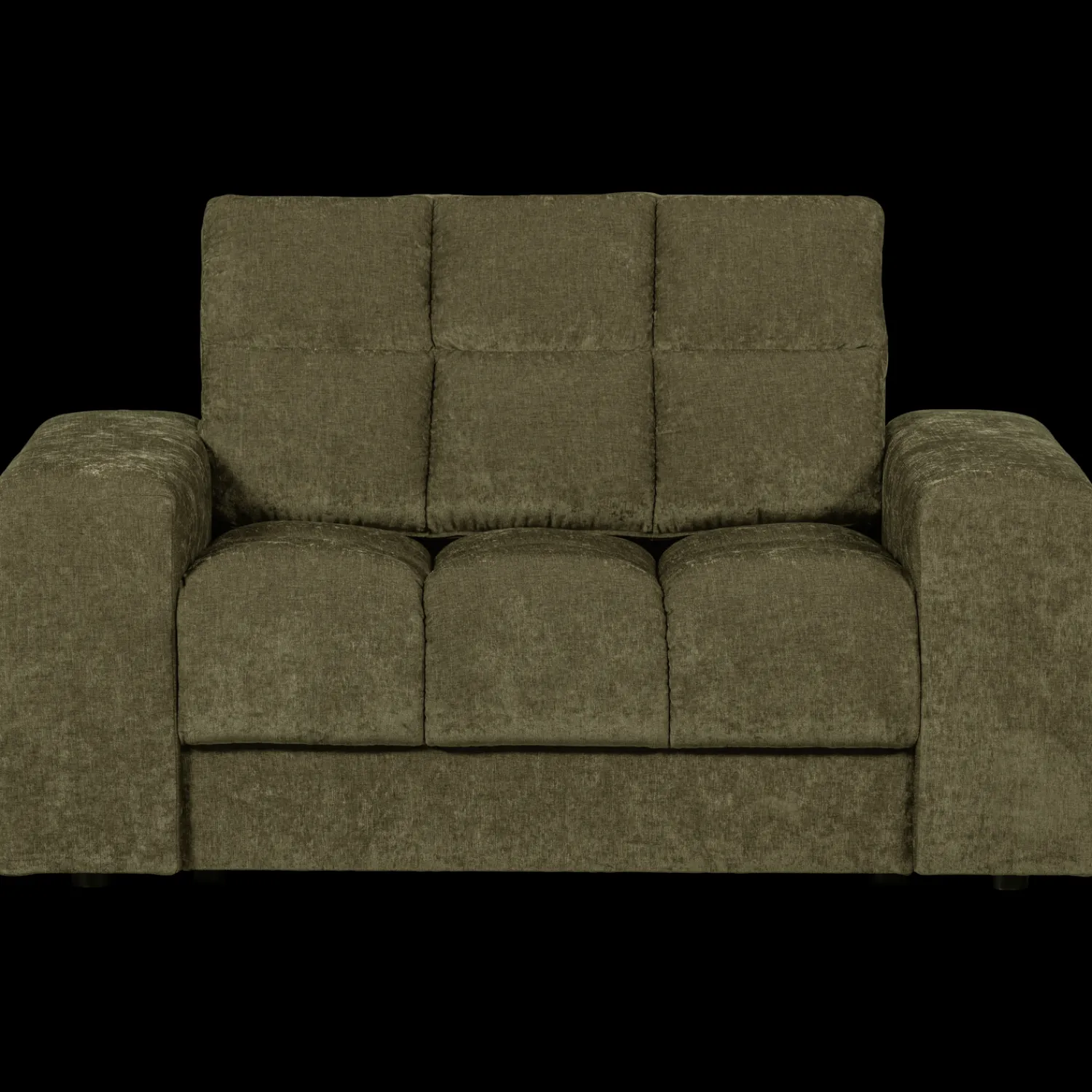 Loveseats-WOOOD Second Date Loveseat Green