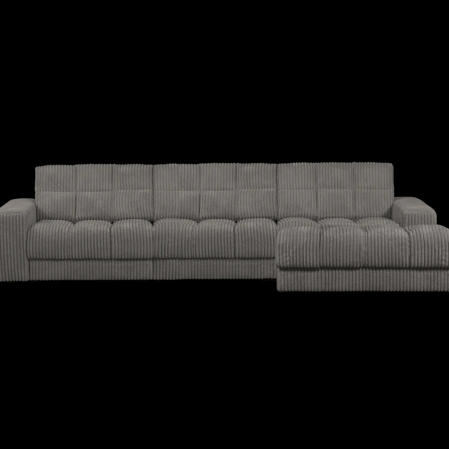 Hoekbanken-WOOOD Second Date Rib Chaise Longue Terrazzo