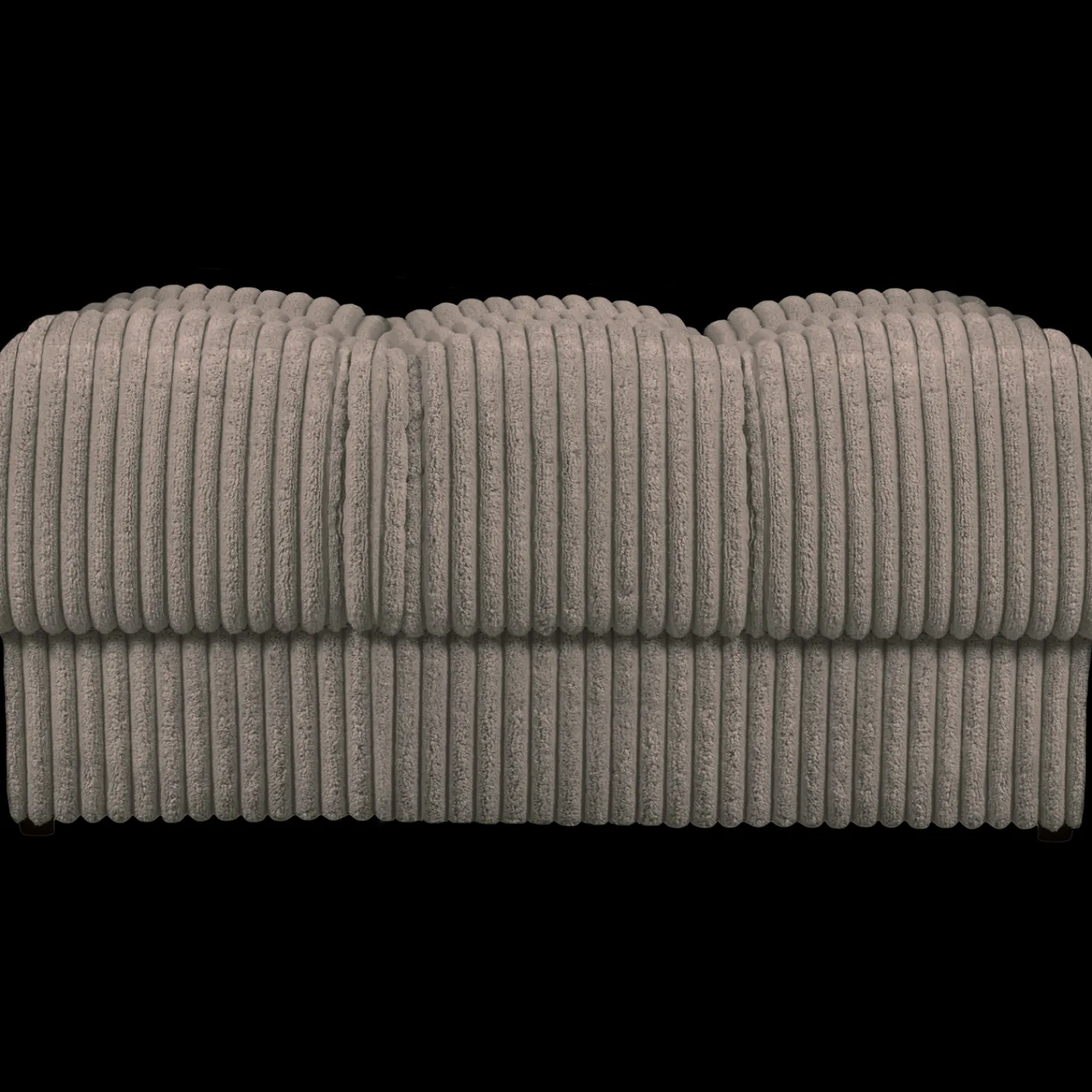 Hockers|Poefs-WOOOD Second Date Rib Hocker Mud
